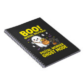 Carnet Conception de la fête d'Halloween en mode fantôme (Côté Droit)