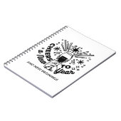 Carnet Conception de la fête du Nouvel An (Côté gauche)