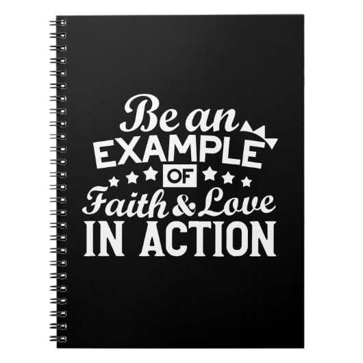 Carnet Conception de la motivation chrétienne - Foi, Amou (Devant)