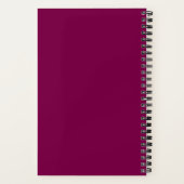 Carnet conception de la note avant (Verso)