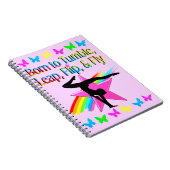 CARNET CONCEPTION DE LA PETITE FILLE GYMNASTICS (Côté Droit)