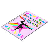 CARNET CONCEPTION DE LA PETITE FILLE GYMNASTICS (Côté gauche)