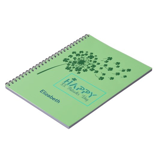 Carnet Conception de la Saint Patrick (Côté gauche)