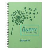 Carnet Conception de la Saint Patrick (Devant)