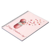 Carnet Conception de la Saint-Valentin Love Medicine (Côté gauche)
