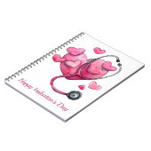 Carnet Conception de la Saint-Valentin pour guérir les cœ (Côté gauche)
