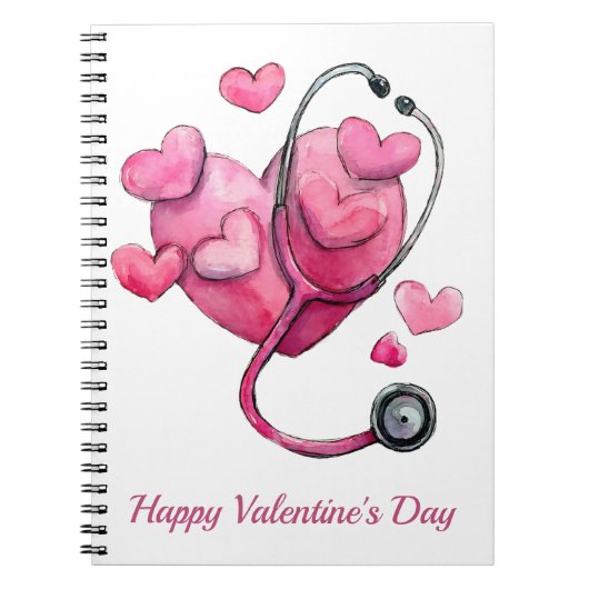 Carnet Conception de la Saint-Valentin pour guérir les cœ (Devant)