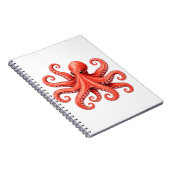 Carnet Conception de la vie marine de l'octopus océan (Côté Droit)