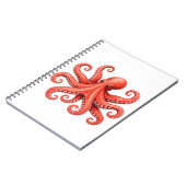 Carnet Conception de la vie marine de l'octopus océan (Côté gauche)