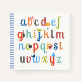 Carnet Conception de l'alphabet (Devant)