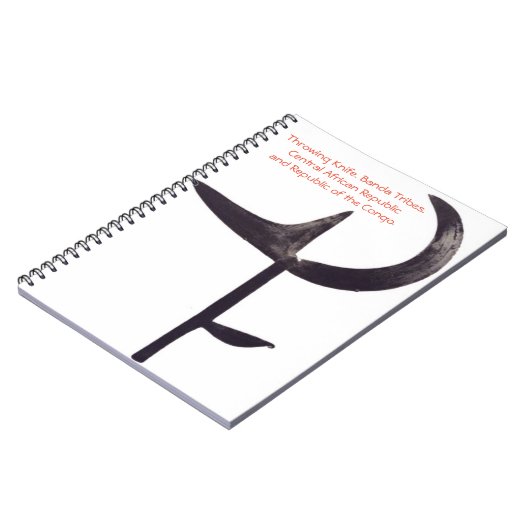 Carnet Conception de lancement africaine de couteau (Côté gauche)