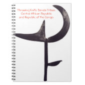 Carnet Conception de lancement africaine de couteau (Devant)