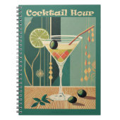 Carnet Conception de l'heure de cocktail du milieu du siè (Devant)