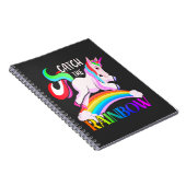 Carnet Conception de licorne arc-en-ciel Catch (Côté Droit)