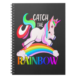 Carnet Conception de licorne arc-en-ciel Catch