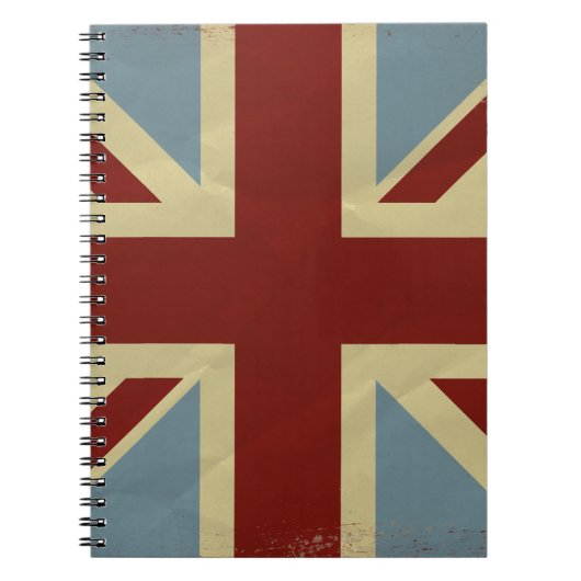 Carnet Conception de l'indicateur Union Jack d'inspiratio (Devant)