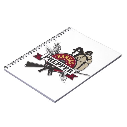 Carnet Conception de logo du Kansas Prepper (Côté gauche)