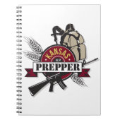 Carnet Conception de logo du Kansas Prepper (Devant)