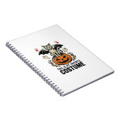 Carnet Conception de maillot de costume de chat de citrou (Côté Droit)
