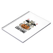 Carnet Conception de maillot de costume de chat de citrou (Côté gauche)