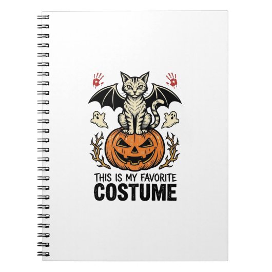 Carnet Conception de maillot de costume de chat de citrou (Devant)