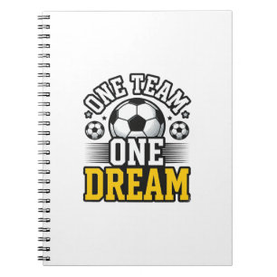 Carnet Conception de maillot de football Vintage One Team