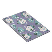 Carnet Conception de maison d'oiseau violet (Côté Droit)