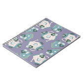 Carnet Conception de maison d'oiseau violet (Côté gauche)