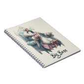 Carnet Conception de manchot Big Boss Winter (Côté Droit)