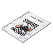 Carnet Conception de marbre de mentalité de trading Strat (Côté gauche)