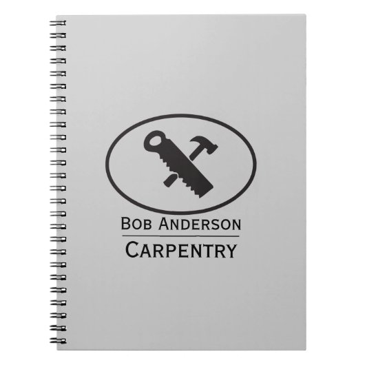 Carnet Conception de marteau et de scie (Devant)