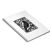Carnet Conception de mème de dicton drôle de corbeau F Ca (Côté Droit)