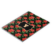 Carnet Conception de monogramme floral personnalisé | Fle (Côté gauche)