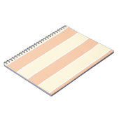 Carnet Conception de motif à rayures verticales de couleu (Côté gauche)
