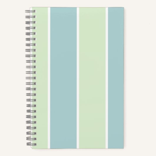Carnet Conception de motif à rayures verticales de couleu (Recto)