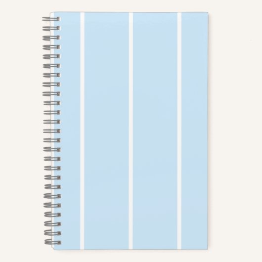 Carnet Conception de motif à rayures verticales de couleu (Recto)
