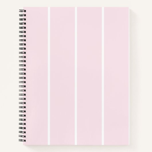 Carnet Conception de motif à rayures verticales de couleu (Devant)