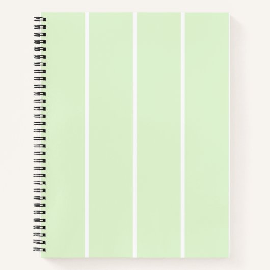 Carnet Conception de motif à rayures verticales de couleu (Devant)