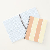 Carnet Conception de motif à rayures verticales de couleu (Intérieur)