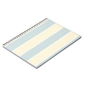 Carnet Conception de motif à rayures verticales de couleu (Côté gauche)