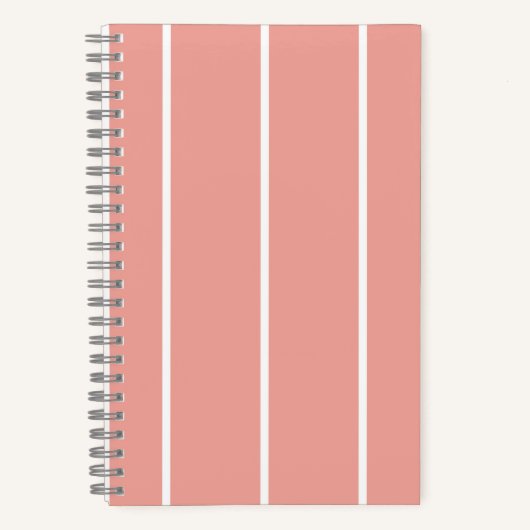 Carnet Conception de motif à rayures verticales de couleu (Recto)