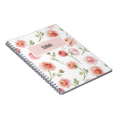 Carnet conception de motif floral renoncule (Côté Droit)