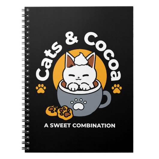 Carnet Conception de Mug de vacances avec Cosy Cat et Paw (Devant)
