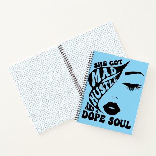 Carnet Conception de Noël Hustle pour autonomiser les fem (Intérieur)