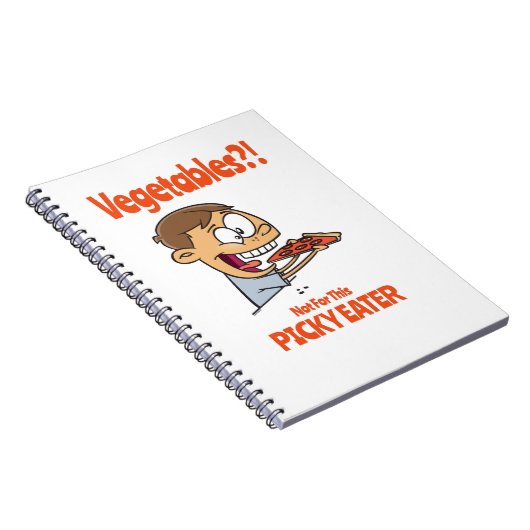 Carnet Conception De Nourriture Picky Pour Les Mangeurs F (Côté Droit)