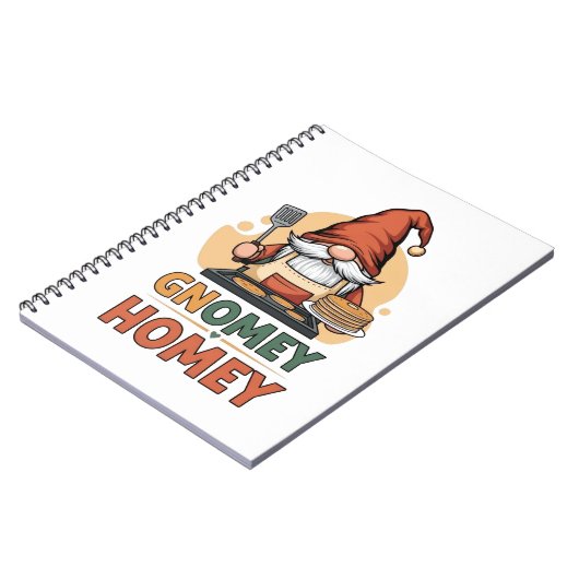 Carnet conception de pancakes Gnomey homey (Côté gauche)