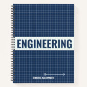 Carnet Conception de papier graphique d'ingénierie | Géom (Devant)