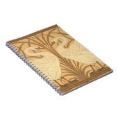 Carnet Conception de papier peint de cygne (Côté Droit)