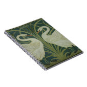 Carnet Conception de papier peint de "cygne, de (Côté Droit)