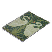 Carnet Conception de papier peint de "cygne, de (Côté gauche)